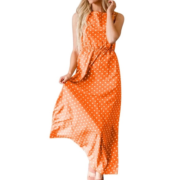 Polka-dot Maxi Dress - Picture 6 of 6